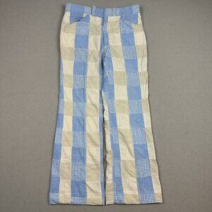 Vintage Checkered Patchwork Pant 32x28 Golf DOZI Collection IZOD of London